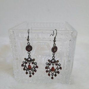 Chandelier Brown Earrings